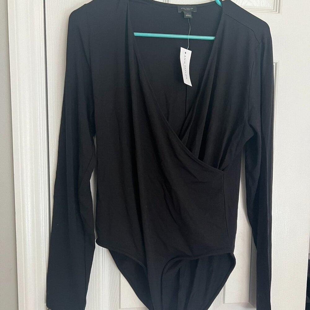 Ann Taylor Black Body Suit